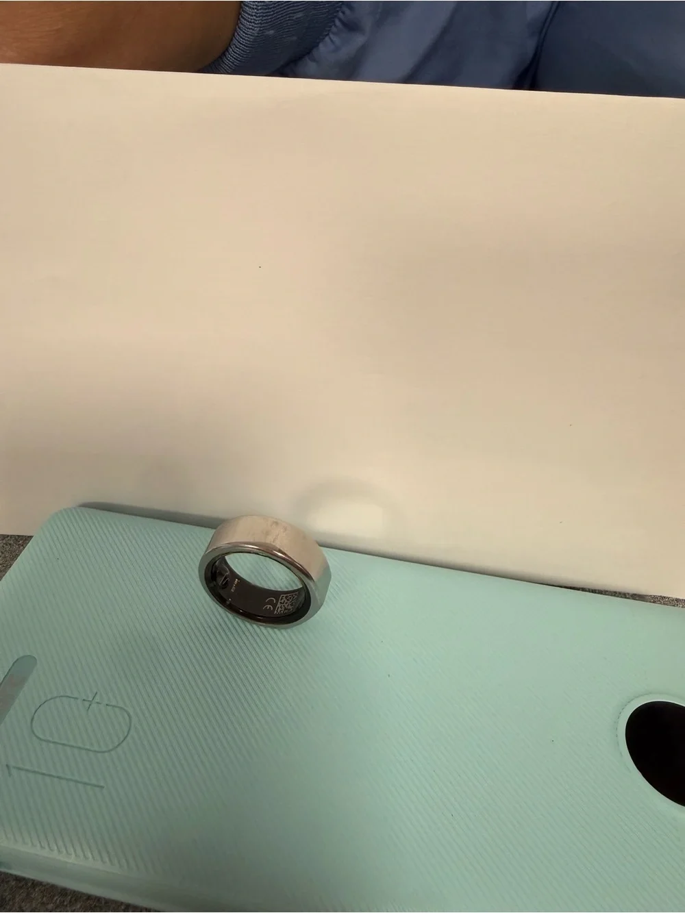 Silver Magnetic Smart Ring - Sleek Wearable Accessory